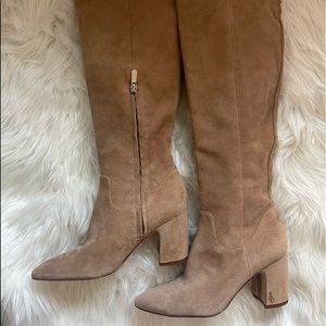 Sam Edelman Knee High Suede Boots